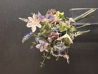 ブルーイミテーションブーケ