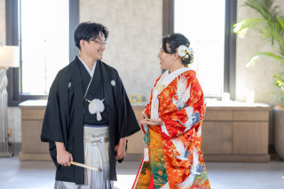 大阪城公園のフォトウェディング