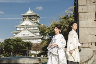 白無垢もカラードレスも残す