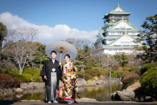 新年からめでたいフォトウェディング