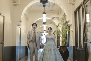 洋装　ミライザ大阪城館内フォトプラン