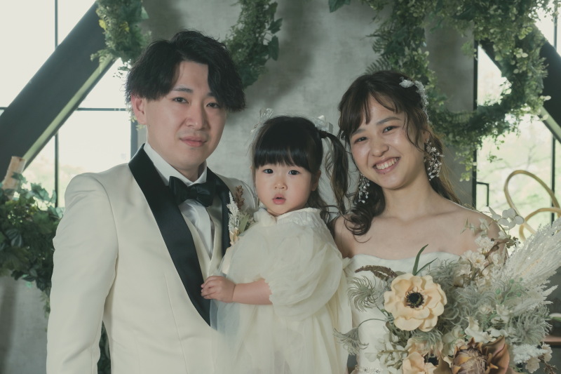 ご家族様で過ごすフォトウェディング