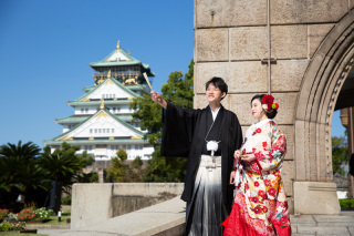 彩りに溢れたフォトウェディング