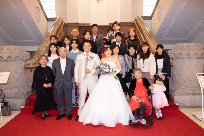 祝福に包まれて