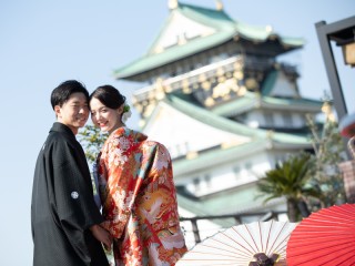 和装姿を楽しんで
