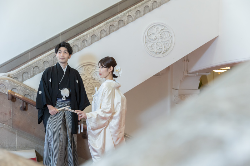 横からの階段