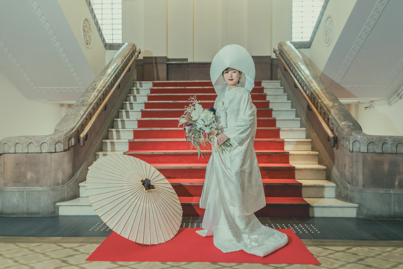 新婦ソロショット