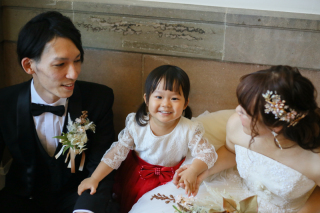 温かなファミリーフォト