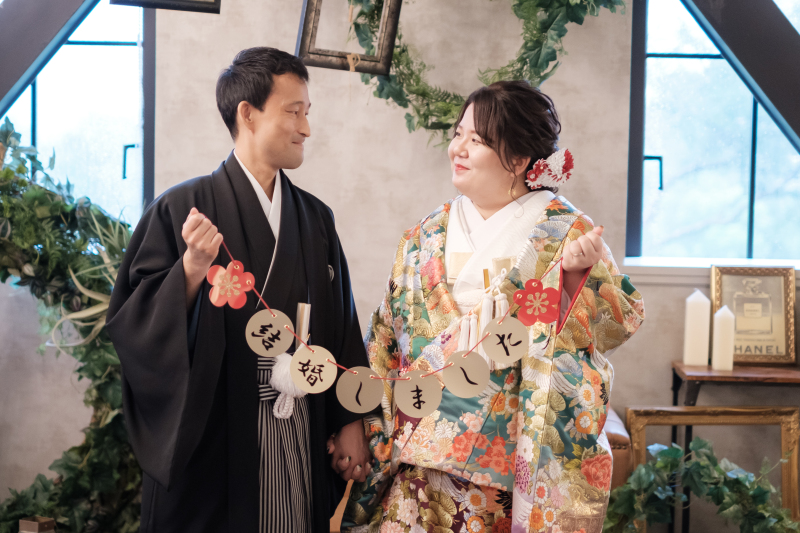 結婚しました