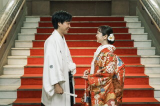 色打掛もウェディングドレスも残したい