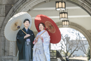 白無垢とカラードレス