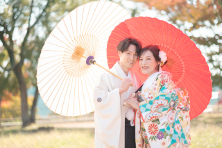 秋のロケーションフォト