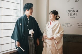 白無垢とウェディングドレス　和洋装プラン