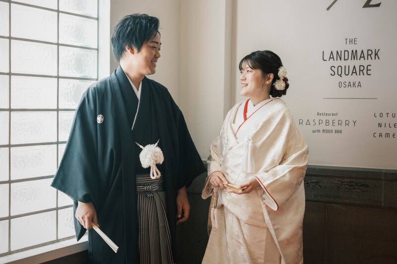 白無垢とウェディングドレス 和洋装プラン