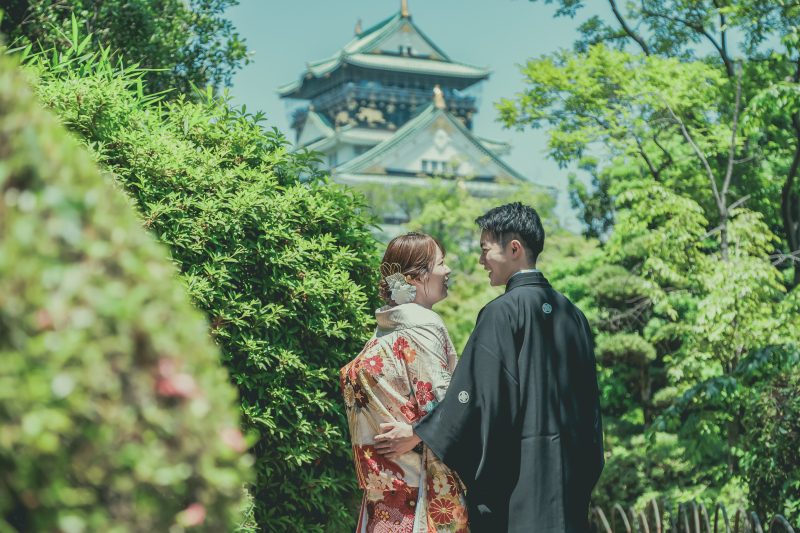 新緑の中を歩んで