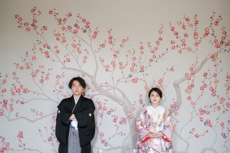 ONE PHOTOWEDDING OSAKA-JO_色打掛・着物が豊富