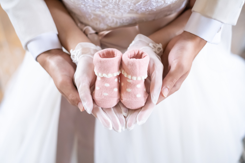 ONE PHOTOWEDDING OSAKA-JO_マタニティフォトの撮影ができる