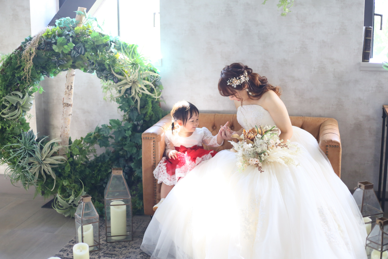 ONE PHOTOWEDDING OSAKA-JO_マタニティフォトの撮影ができる