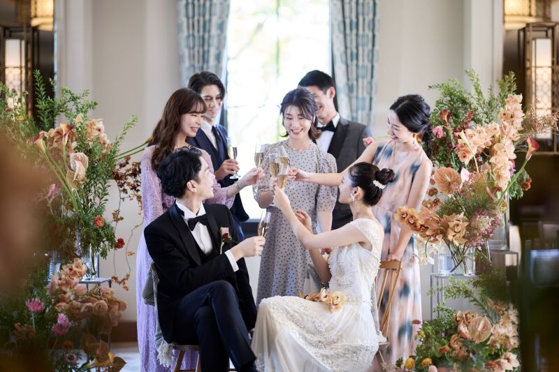 ONE PHOTOWEDDING OSAKA-JO_会食ができる