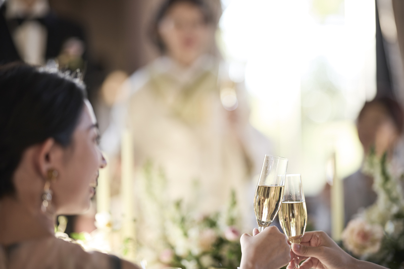 ONE PHOTOWEDDING OSAKA-JO_会食ができる