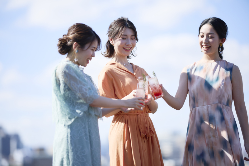 ONE PHOTOWEDDING OSAKA-JO_会食ができる