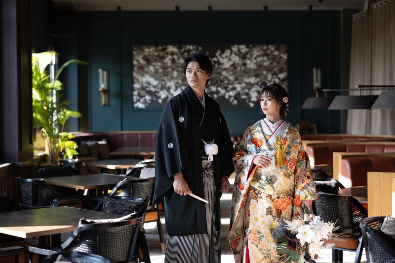 ONE PHOTOWEDDING OSAKA-JO_色打掛・着物が豊富