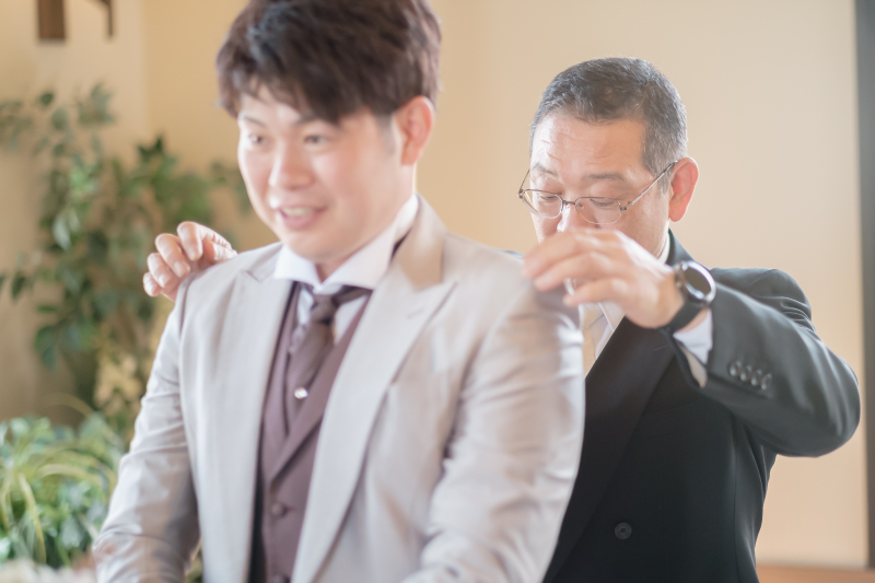 ONE PHOTOWEDDING OSAKA-JO_家族・友人を撮影に呼べる