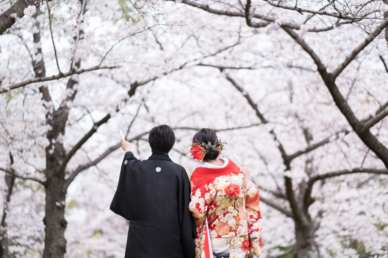 庭園で四季折々の季節を楽しむことができる