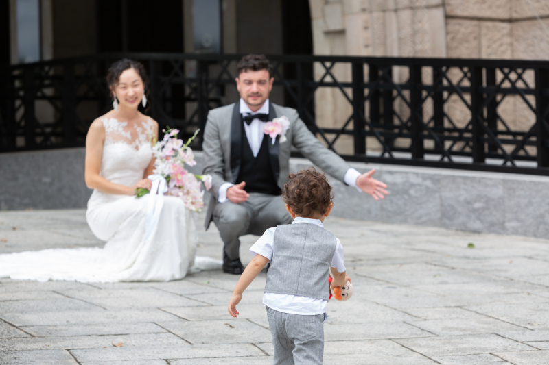 ONE PHOTOWEDDING OSAKA-JO_マタニティフォトの撮影ができる