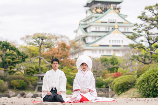 ONE PHOTOWEDDING OSAKA-JO_大阪城公園・庭園