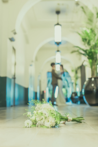 ONE PHOTOWEDDING OSAKA-JO_回廊・BAR・前室/ミライザ館内