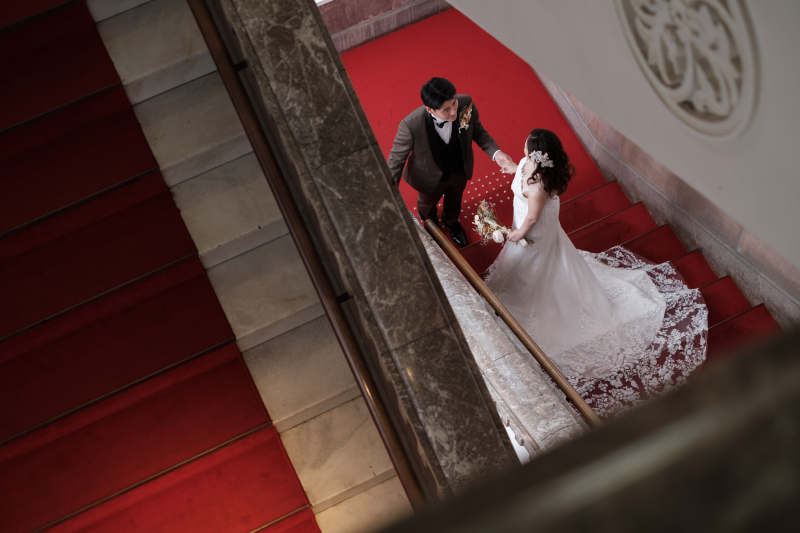 ONE PHOTOWEDDING OSAKA-JO_スタジオで撮影できる