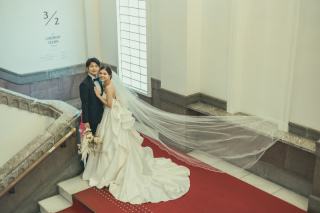 ONE PHOTOWEDDING OSAKA-JO_大階段・ルーフトップテラス/ミライザ大阪城