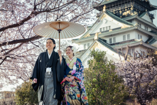 ONE PHOTOWEDDING OSAKA-JO_SPRING～桜～