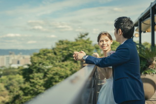 ONE PHOTOWEDDING OSAKA-JO_大階段・ルーフトップテラス/ミライザ大阪城