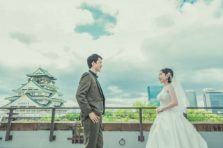 ONE PHOTOWEDDING OSAKA-JO_大階段・ルーフトップテラス/ミライザ大阪城