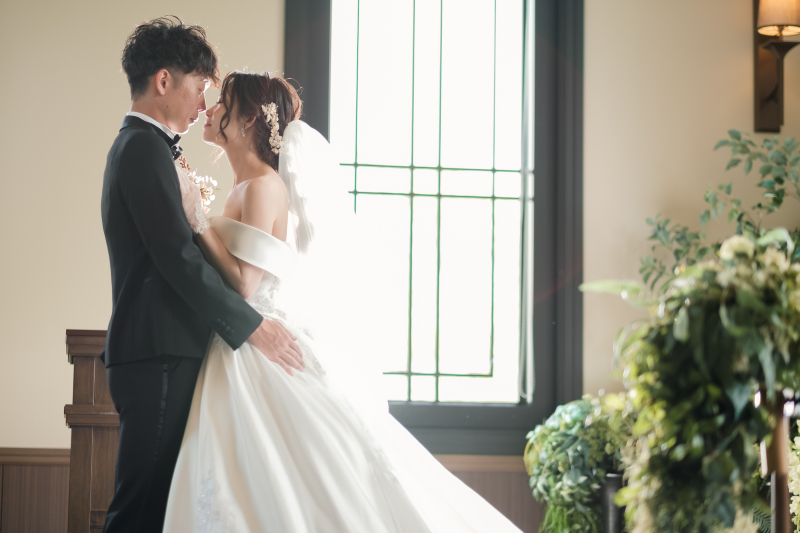 ONE PHOTOWEDDING OSAKA-JO_結婚式場で撮影できる
