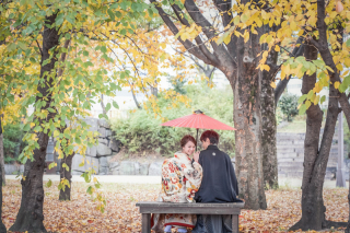 ONE PHOTOWEDDING OSAKA-JO_AUTUMN～紅葉～