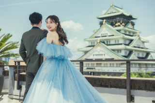 ONE PHOTOWEDDING OSAKA-JO_大階段・ルーフトップテラス/ミライザ大阪城