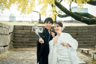 ONE PHOTOWEDDING OSAKA-JO_AUTUMN～紅葉～