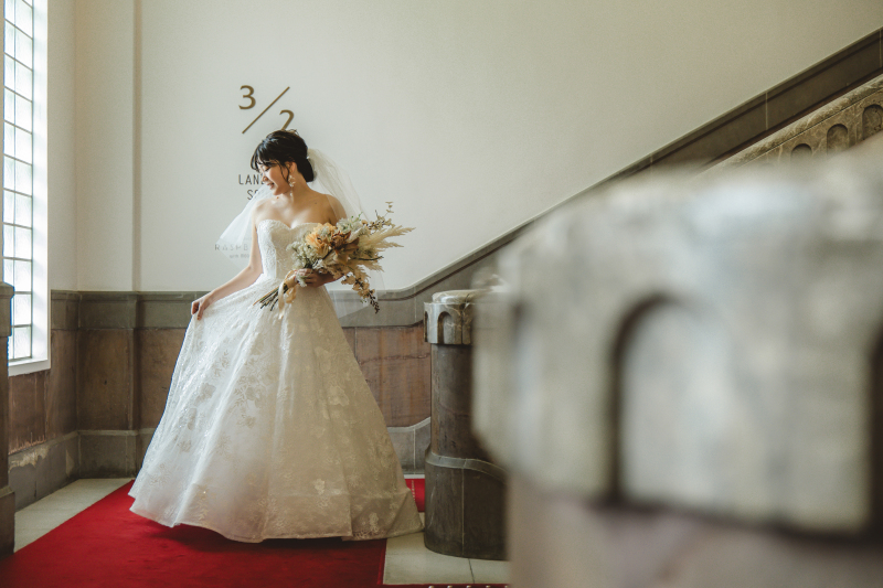 ONE PHOTOWEDDING OSAKA-JO_ウエディングドレスが豊富
