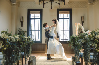 ONE PHOTOWEDDING OSAKA-JO_チャペル　挙式風フォト