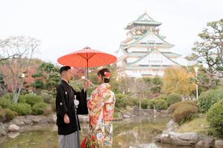 ONE PHOTOWEDDING OSAKA-JO_AUTUMN～紅葉～
