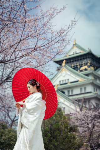 ONE PHOTOWEDDING OSAKA-JO_SPRING～桜～