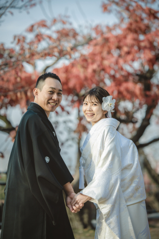 ONE PHOTOWEDDING OSAKA-JO_AUTUMN～紅葉～