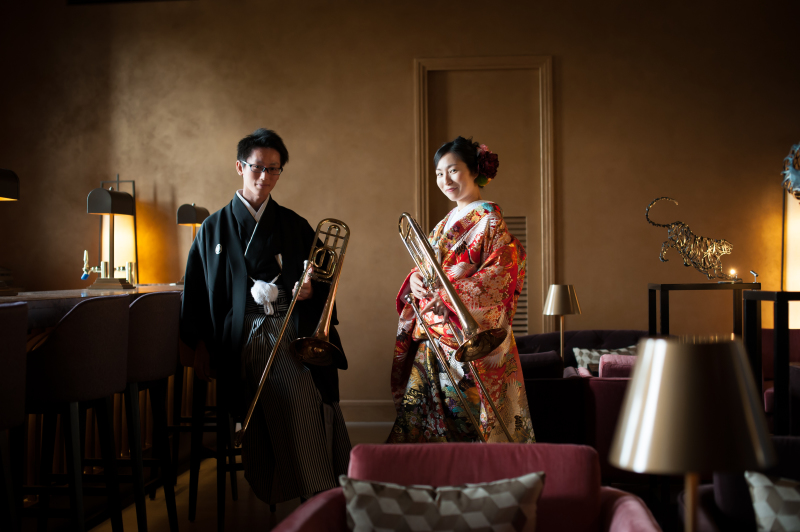 ONE PHOTOWEDDING OSAKA-JO_色打掛・着物が豊富