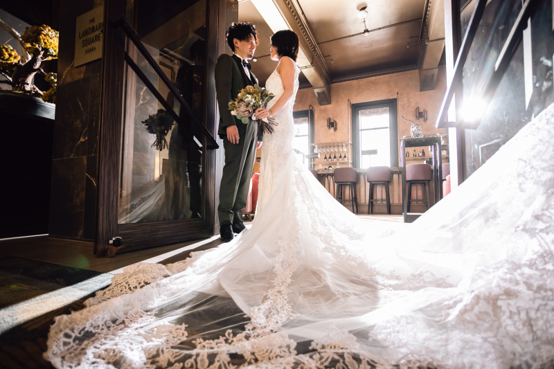 ONE PHOTOWEDDING OSAKA-JO_結婚式場で撮影できる