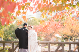 ONE PHOTOWEDDING OSAKA-JO_AUTUMN～紅葉～