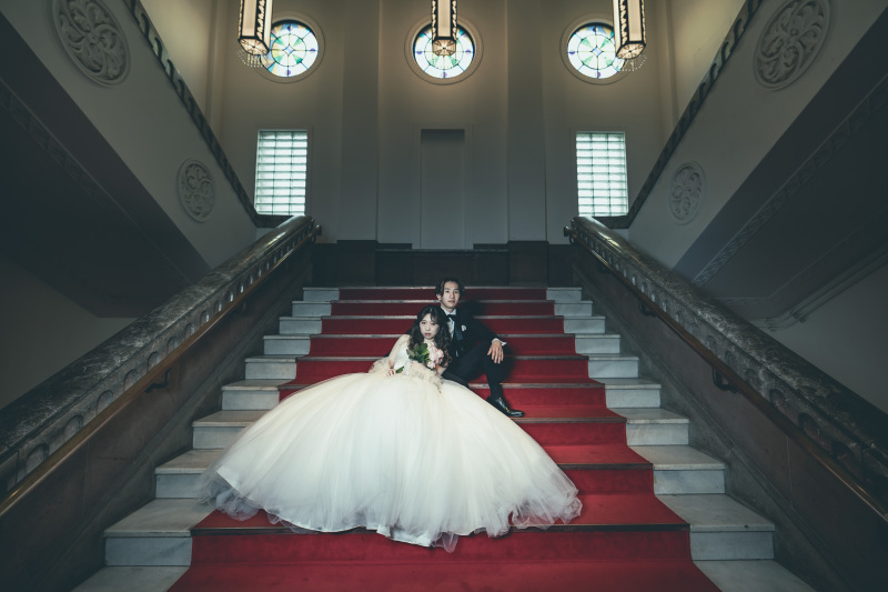 ONE PHOTOWEDDING OSAKA-JO_結婚式場で撮影できる