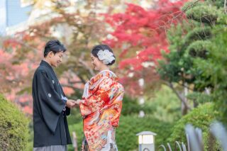 ONE PHOTOWEDDING OSAKA-JO_AUTUMN～紅葉～